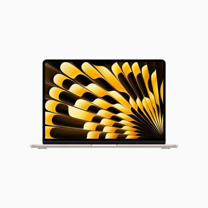 MacBook Air 15 pouces 3,49 GHz M2 8 cœurs 8 Go de RAM 512 Go Lumière stellaire (2023)
