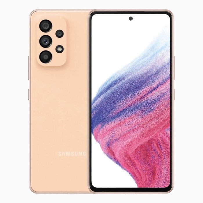 Reconditionné Samsung Galaxy A53 5G 256 Go Orange (Double SIM)