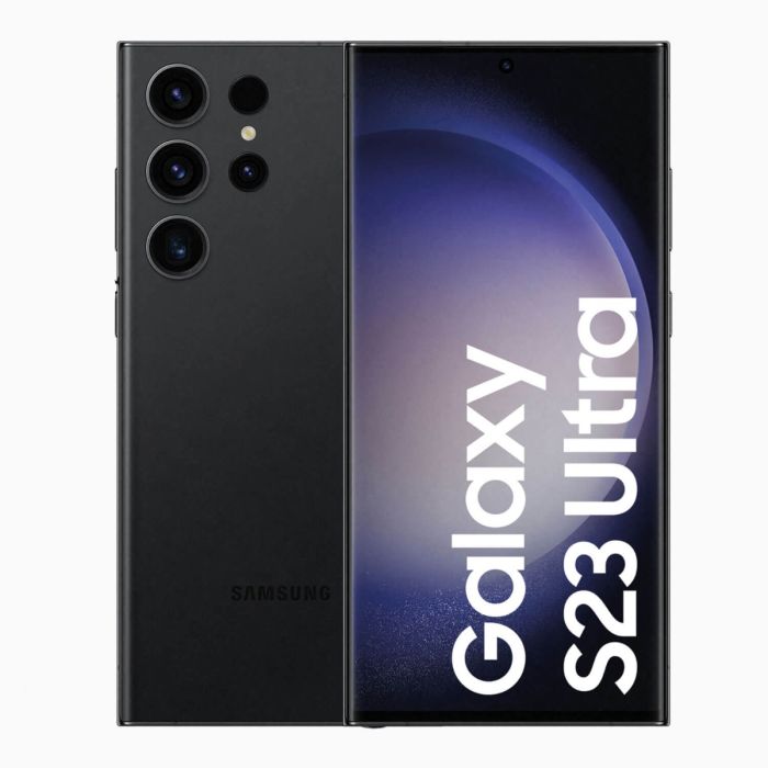 Reconditionné Samsung Galaxy S23 Ultra Noir 256 Go Noir (Double SIM)