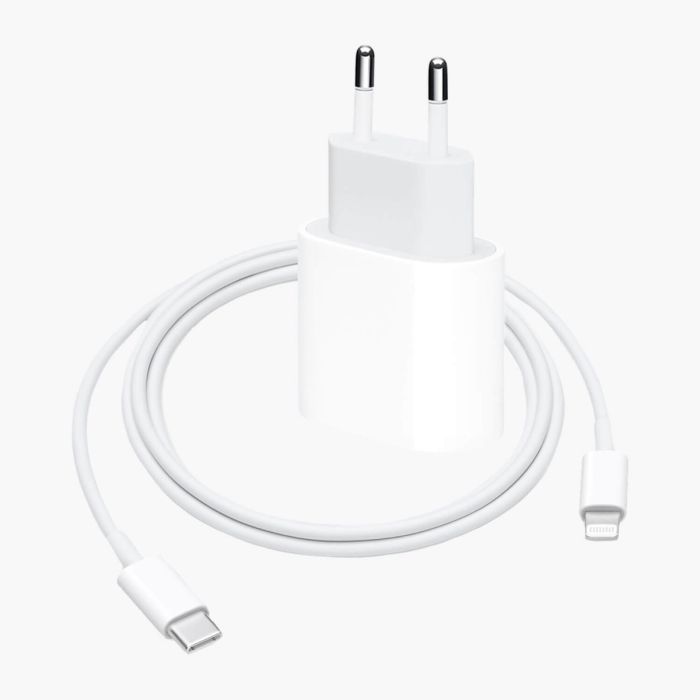 USB-C-naar-lightning laadset                            