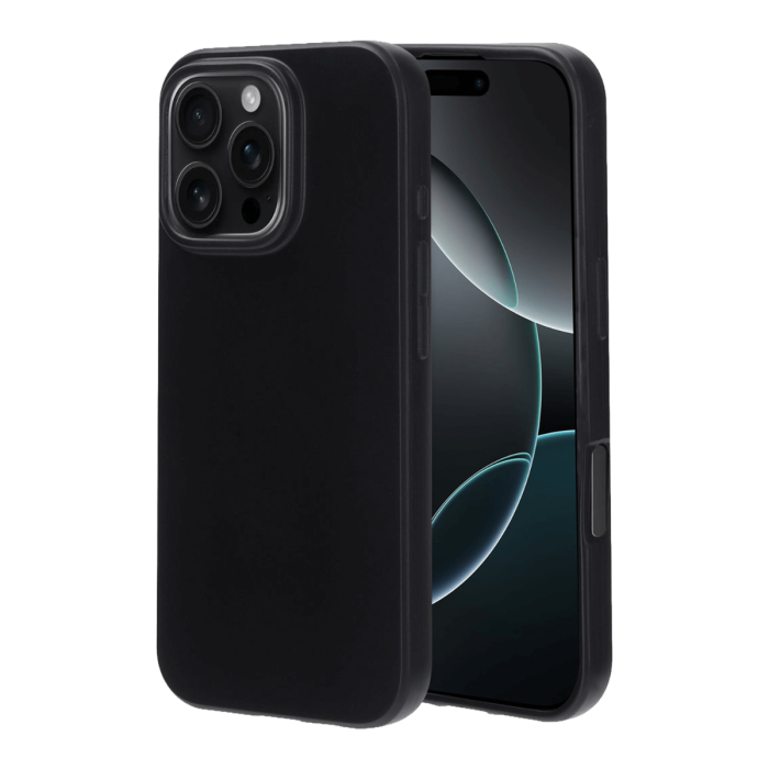 Zwarte beschermhoes iPhone 16 Pro
