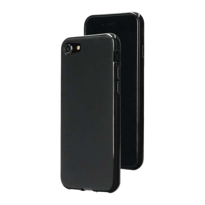 Zwarte beschermhoes iPhone 8/SE2/SE3                            