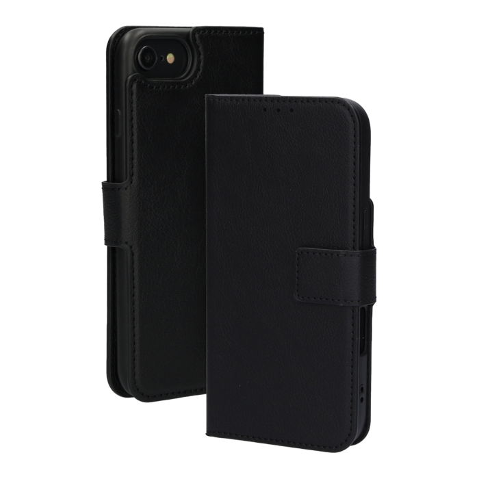 Zwarte Bookcase voor iPhone 8/SE2020/SE2022