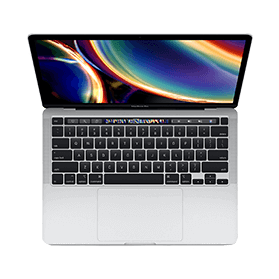 MacBook Pro 13 inch 2.0GHz i5 16GB 512GB Zilver (2020)