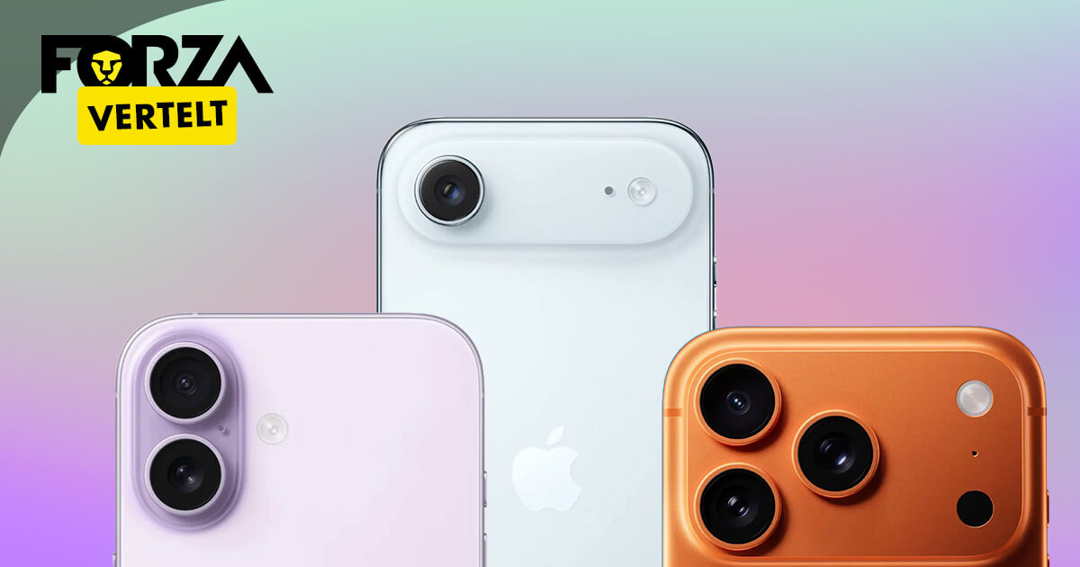 iPhone 17 serie camera's