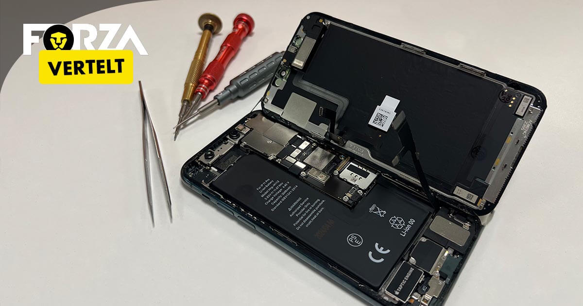 Nieuwe batterij refurbished iPhone