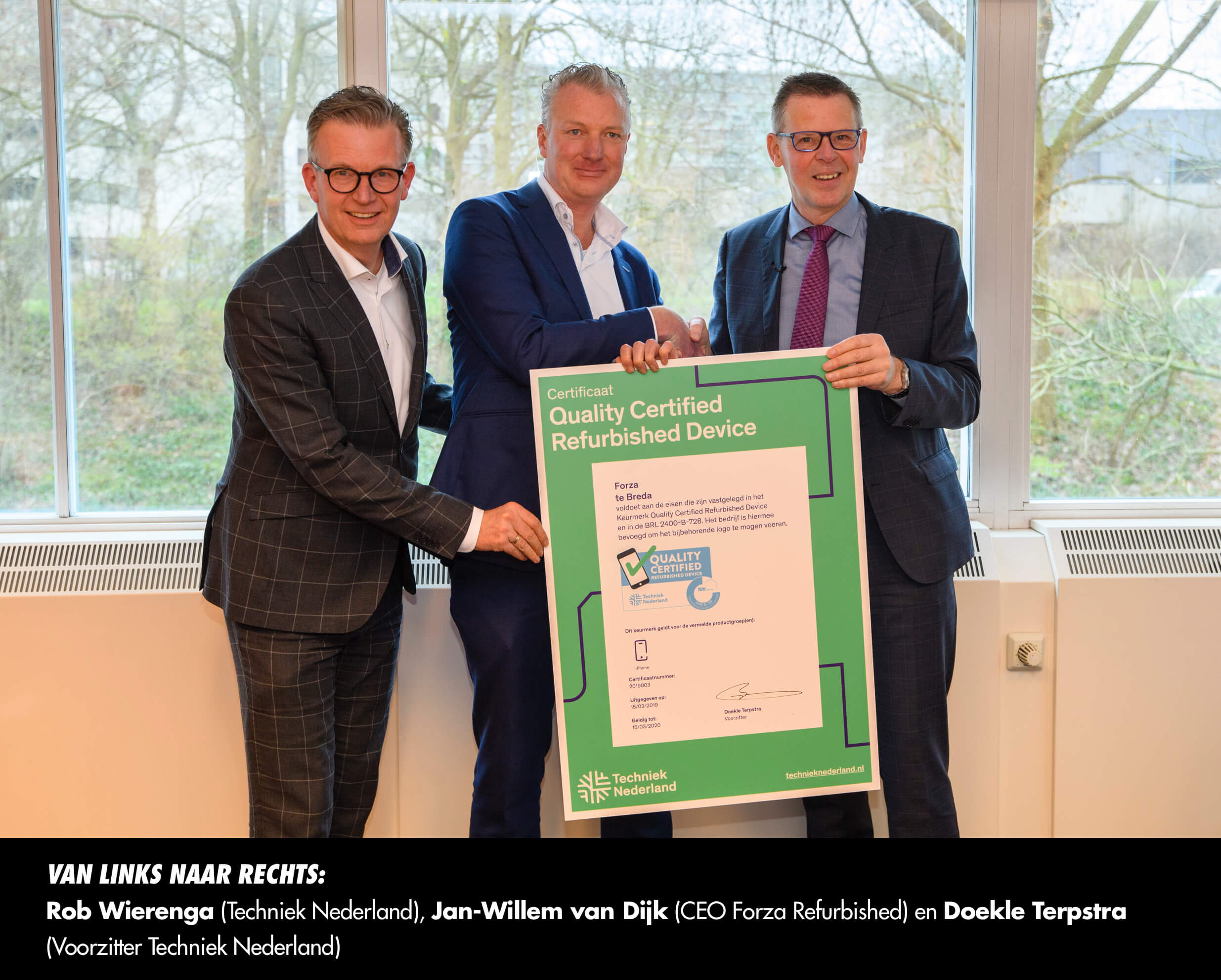 Ontvangst Keurmerk Refurbished