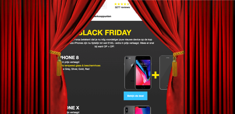 Black Friday Refurbished Deals bij Forza