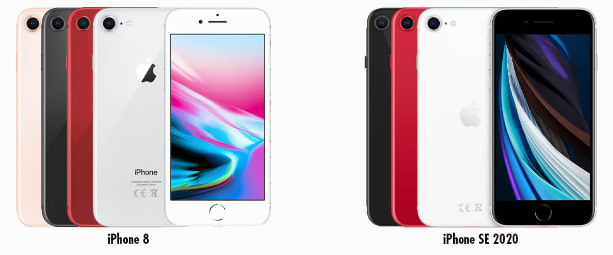 Design iPhone 8 en iPhone SE