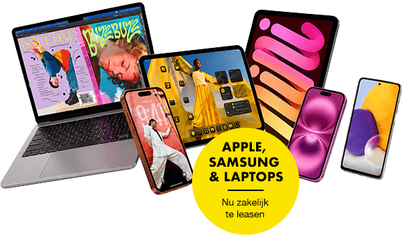 Zakelijk leasen: Apple, Samsung en laptops