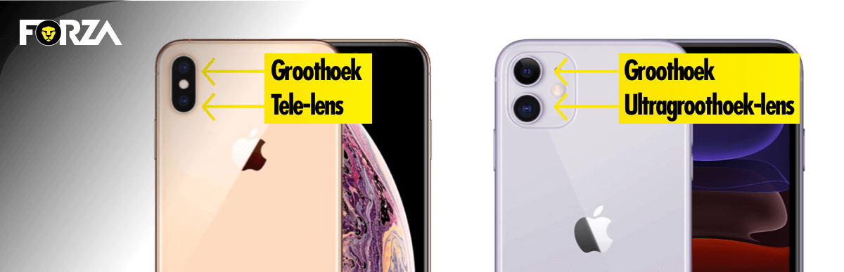 Camera iPhone XS en iPhone 11